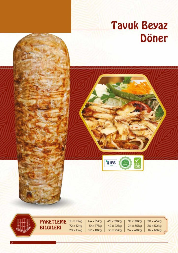 Tavuk Beyaz Döner